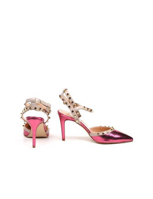 SCARPA CON TACCO RB518B