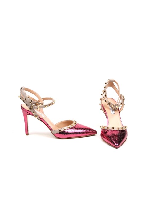 SCARPA CON TACCO RB518B