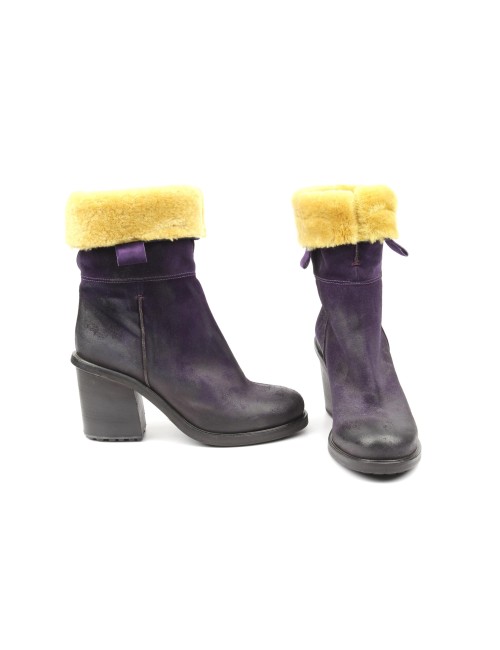 STIVALETTO CON PELO A2522