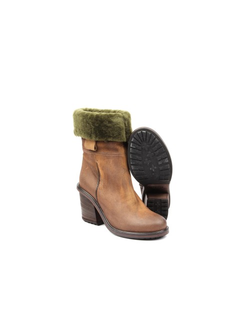 STIVALETTO CON PELO A2522