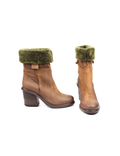STIVALETTO CON PELO A2522