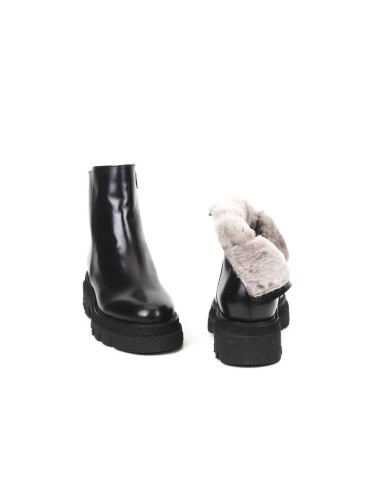 STIVALETTO CON PELO 5808