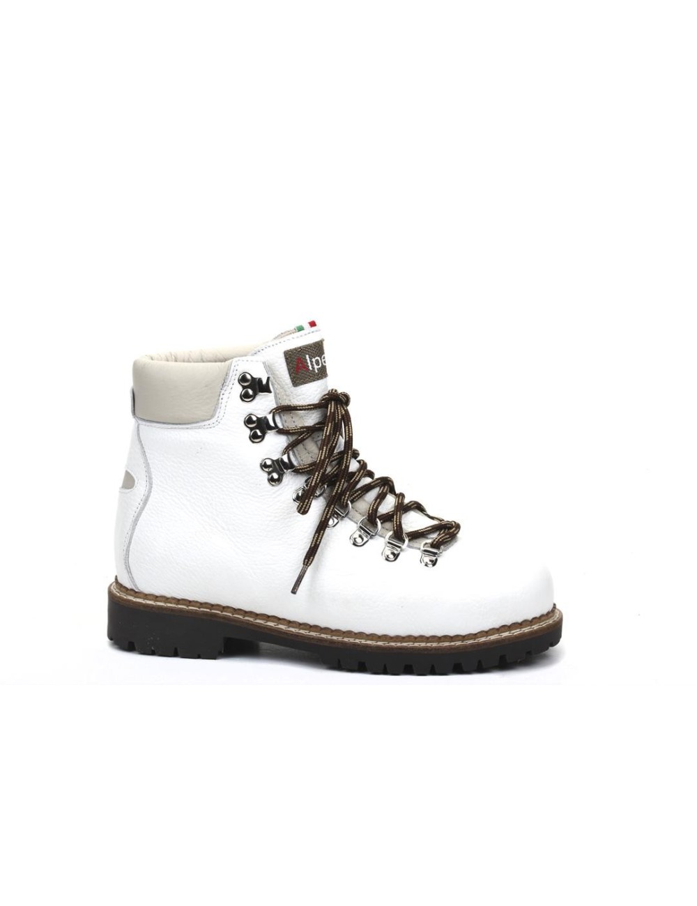 SCHNUERSTIEFELETTE MIT FELL LIVIGNO