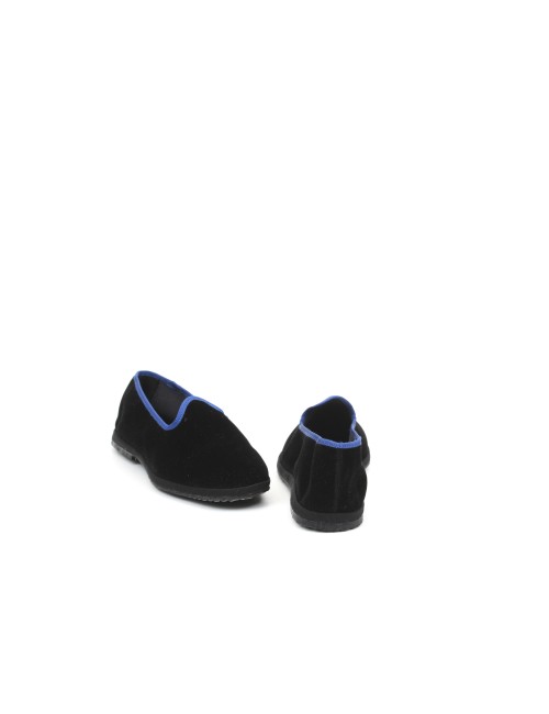 MOCASSINO NERO BLU