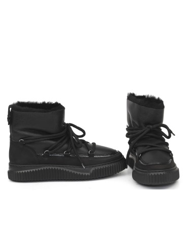 STIVALETTO CON PELO CORTINA