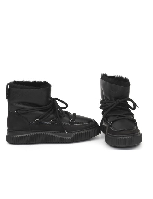 STIVALETTO CON PELO CORTINA