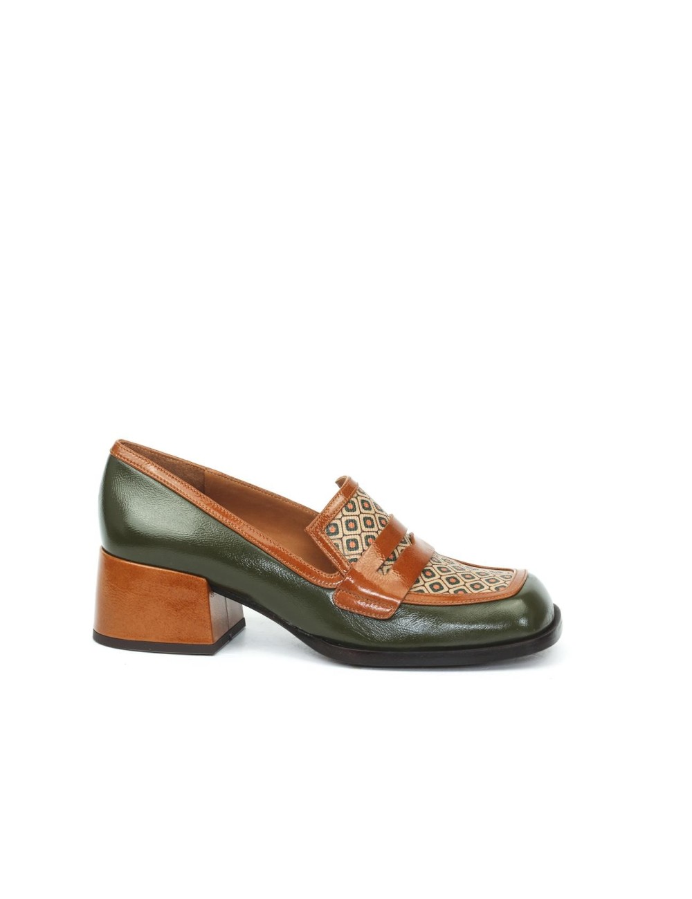 SCARPA CON TACCO BROCHI
