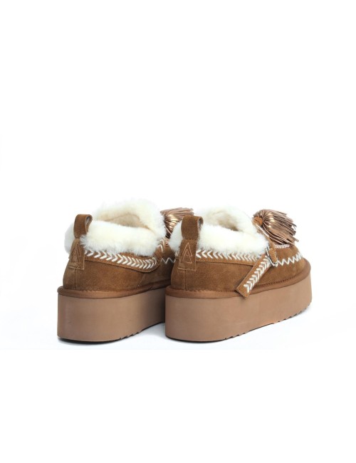 FURRY ANKLE BOOT MI 02