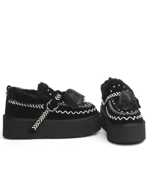 FURRY ANKLE BOOT MI 02