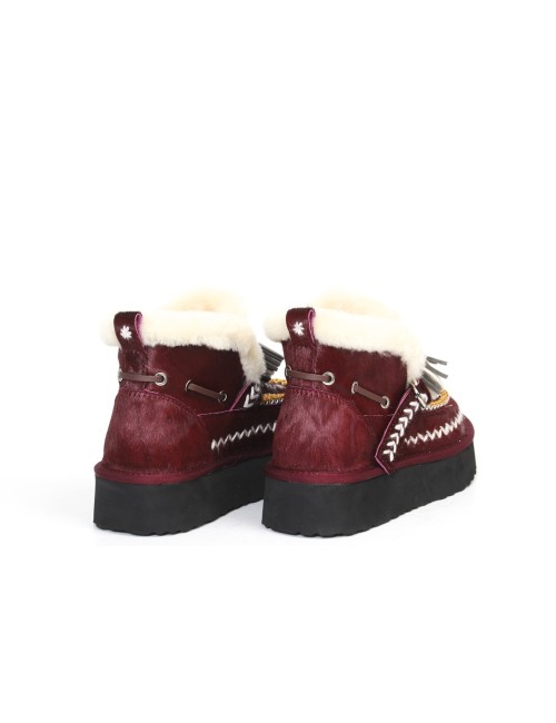 STIVALETTO CON PELO DFH-12