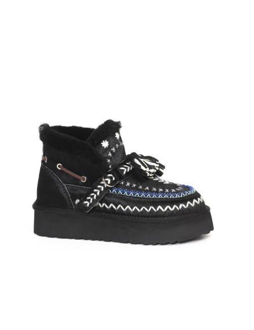 STIVALETTO CON PELO DFH-12