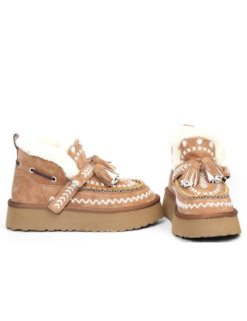 STIVALETTO CON PELO DFH-11