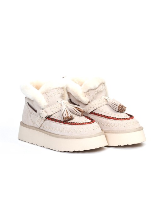 FURRY ANKLE BOOT DFH-11