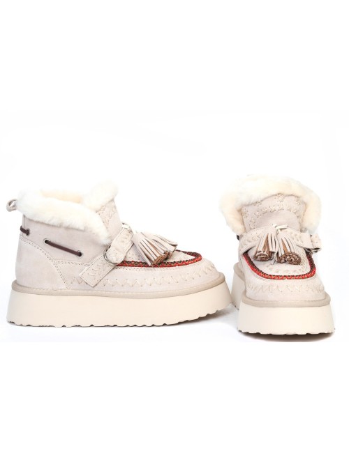 FURRY ANKLE BOOT DFH-11