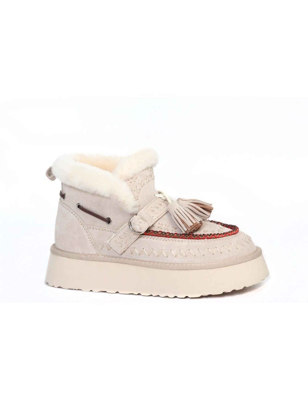 FURRY ANKLE BOOT DFH-11
