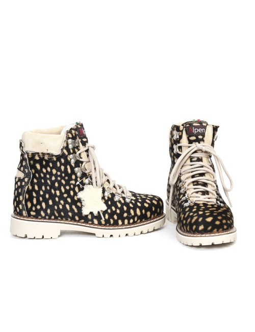 STIEFELETTE MIT PELZ LIVIGNO