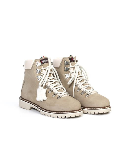 STIEFELETTE MIT PELZ LIVIGNO