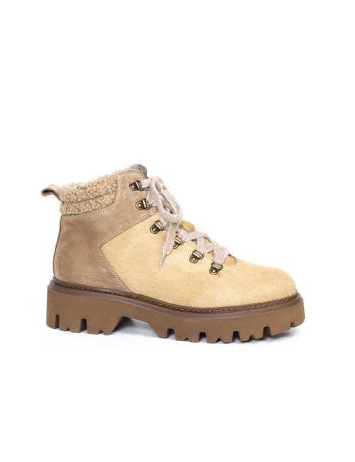 STIEFELETTE MIT PELZ CASSIOPEA