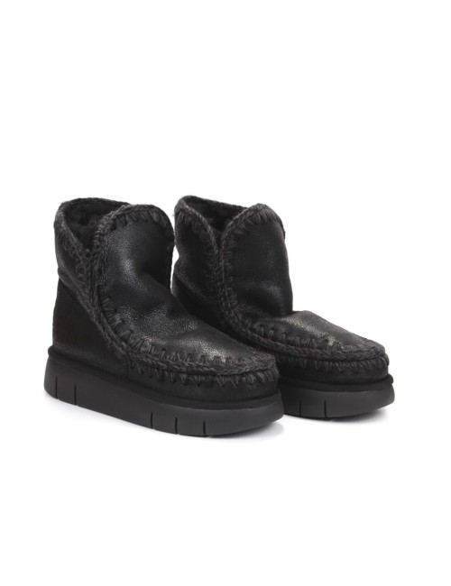 STIVALETTO CON PELO ESKIMO