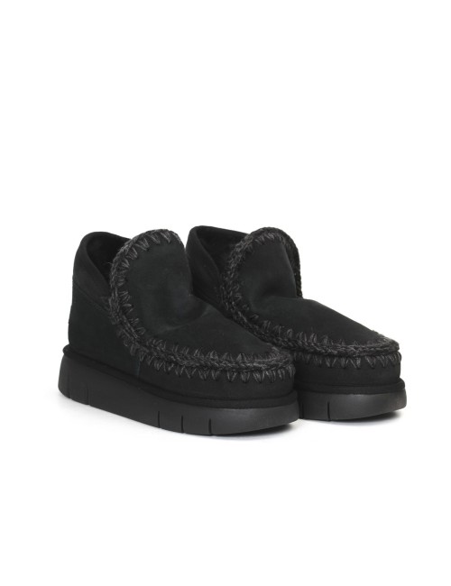 STIVALETTO CON PELO ESKIMO