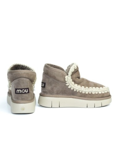STIVALETTO CON PELO ESKIMO