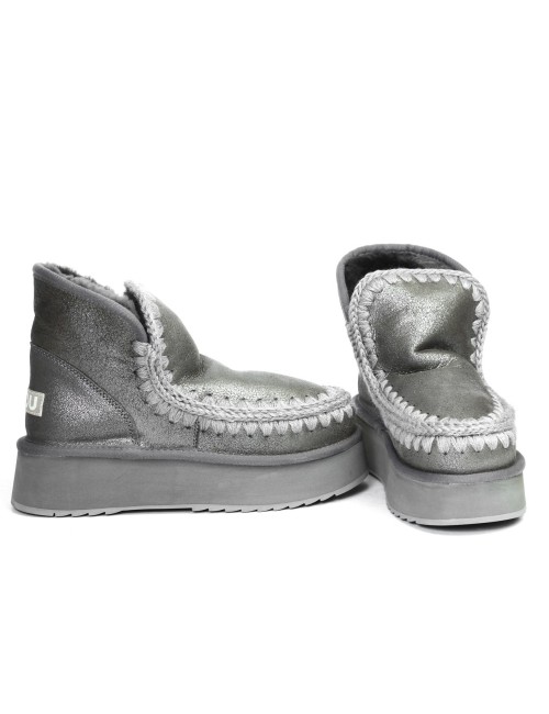 STIVALETTO CON PELO MINI ESKIMO