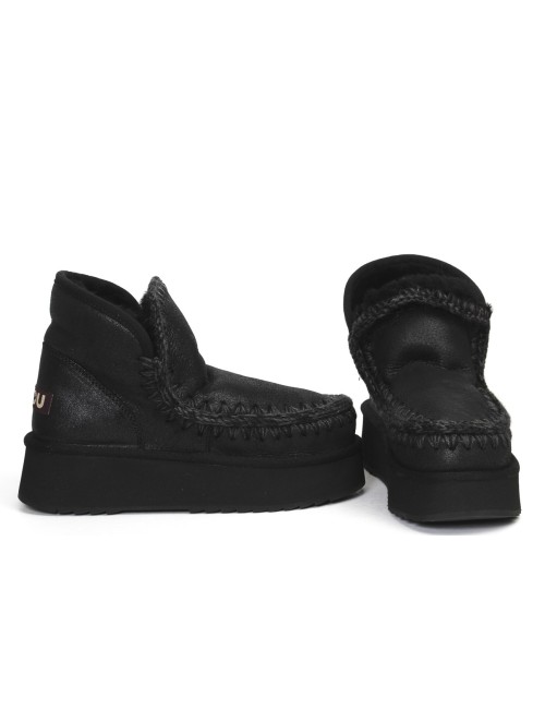 STIVALETTO CON PELO MINI ESKIMO