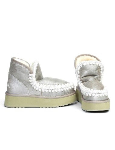 STIVALETTO CON PELO MINI ESKIMO