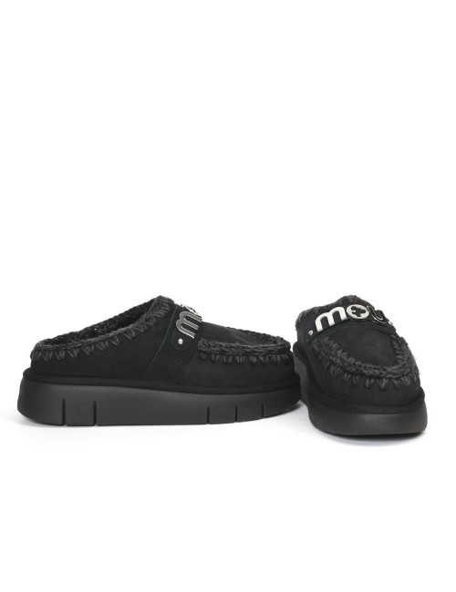 FURRY SLIPPER ESKIMO METAL LOGO