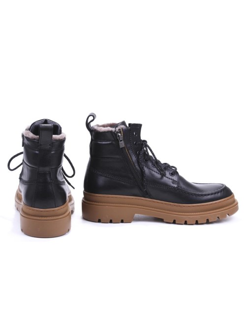 FURRY ANKLE BOOT FU0692A