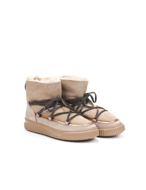 STIVALETTO CON PELO CORTINA